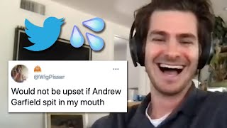 Andrew Garfield Reads Thirst Tweets [upl. by Sakiv]