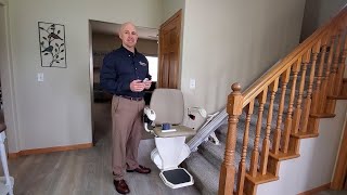 Stair Lift  Harmar Pinnacle SL600 [upl. by Baumann]