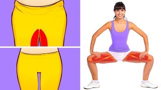 10 Exercises to Tone Your Thighs in 10 Minutes a Day [upl. by Innek752]