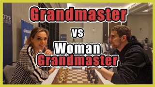 GM Danya Naroditsky VS WGM Dina Belenkaya [upl. by Reagan197]