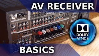 How to setup an AV Receiver  Home Theater Basics [upl. by Nolubez]