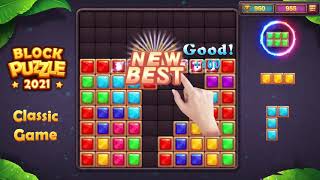 Block Puzzle Gem  Brilliant jewels 💎 Refresh Your Mind🥇 [upl. by Ackler531]