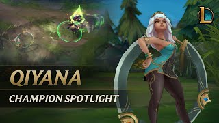 Qiyana Champion Spotlight  Gameplay  League of Legends [upl. by Annunciata]