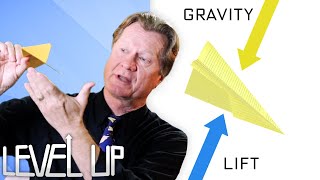 Aerodynamics Explained by a World Record Paper Airplane Designer  Level Up  WIRED [upl. by Blakely]