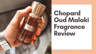 Chopard Oud Malaki Fragrance Review  Opulence Perfumery Showroom Lucknow India [upl. by Akinehs]