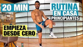 Cardio Para Principiantes 20 MIN Ejercicios Básicos En Casa [upl. by Pilihp]