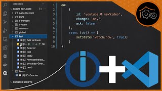 ioBroker  JavaScripts mit VSCode statt Browser bearbeiten [upl. by Annirak]