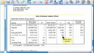 Analysis of Covariance ANCOVA  SPSS part 4 [upl. by Euqinom]