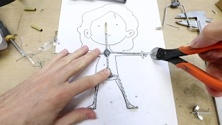 How to make wire armatures for stop motion [upl. by Avah]