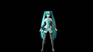 MMDxPDFT 初音ミクの消失 The Disappearance of Hatsune Miku Hologram Ready  1080p60 [upl. by Nrojb]