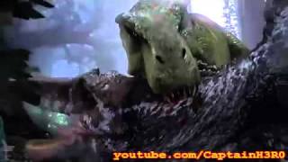 Tyrannosaurus Rex KILLS Spinosaurus Aegyptiacus BEST Quality [upl. by Hecklau]