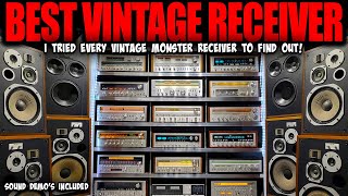 I TRIED EVERY VINTAGE RECEIVER this was the BEST [upl. by Brodsky]