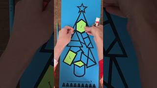 Christmas tree math craft with 2d figures [upl. by Enileme]