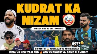 JUST RCB THINGS 🤡 PAAIJAAN AB HUM KYA KREGE 😂 HOST 1 POINT LE LO  IND Vs NZ 🔥 AFG Vs AUS BIG MATCH [upl. by Lalo]