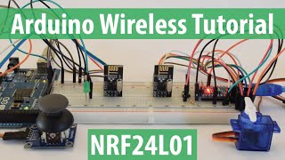 Arduino Wireless Communication – NRF24L01 Tutorial [upl. by Redman615]