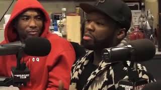 50 Cent call P Diddy gayfruity breakfast club [upl. by Tildi248]