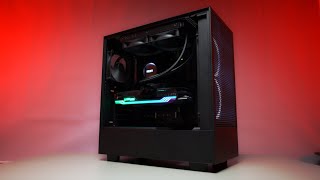 NZXT H5 Flow Full Build [upl. by Crawford437]