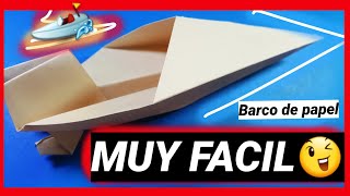 ✅como Hacer BARQUITOS de PAPEL Que Flote en el AGUA 🚢 Paso a Paso FACILES Origami 3 [upl. by Aciraj]