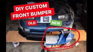 HOW TO MAKE A CUSTOM BUMPER Part 1 [upl. by Mehalick343]