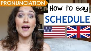 How to Pronounce SCHEDULE US UK amp Australian pronunciation [upl. by Aramen]