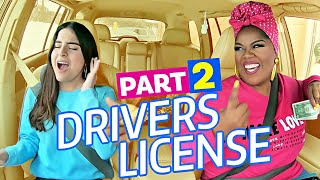 DRIVERS LICENSE Olivia Rodrigo PART 2  Carpool Coaching w Vocal Coach [upl. by Elatsyrk]