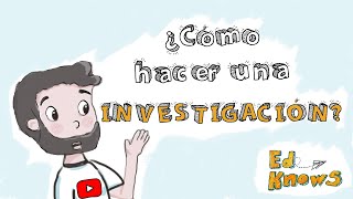 Pasos para hacer una investigación [upl. by Elsworth150]