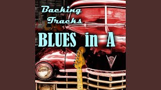 Slow Blues In A  Guitar Backing Track [upl. by Ecirtra]