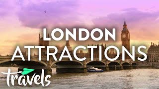 Top 10 MustSee Attractions in London  MojoTravels [upl. by Sarajane]