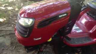 Craftsman YS4500 lawn tractor review [upl. by Newman356]