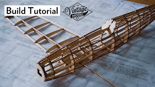 How To Build a Balsa Airplane Fuselage  Balsa Basics Series [upl. by Pearl276]