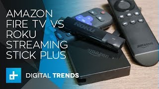 Amazon Fire TV vs Roku Streaming Stick Plus [upl. by Wyck816]