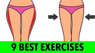 9 Best Thigh Slimming Exercises [upl. by Buiron]