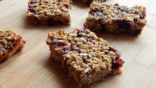 Healthy Oatmeal Breakfast Bars Recipe  The Sweetest Journey [upl. by Mccafferty]