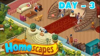 HOMESCAPES STORY WALKTHROUGH  DAY 3  Android  iOS  GAMEPLAY  4 [upl. by Landel]