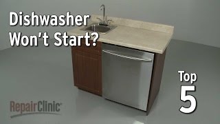 Dishwasher Won’t Start — Dishwasher Troubleshooting [upl. by Menendez]