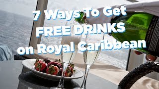 7 ways to get free drinks on a Royal Caribbean cruise [upl. by Trever735]