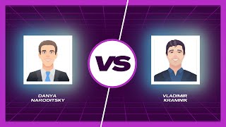 Daniel DANYA Naroditsky vs Vladimir Kramnik [upl. by Ardle]