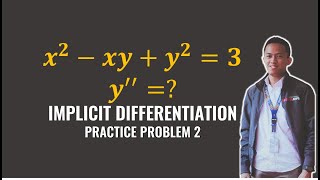 Implicit Differentiation Second Derivative [upl. by Winfrid]