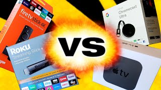 4K Streaming Device Round Up Apple TV vs Chromecast vs Roku vs Fire TV Which is best for you [upl. by Niarb]