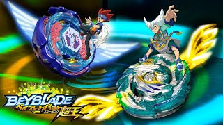 The EPIC Battle Between Two Winged Horse Beyblades SURGE [upl. by Ruvolo693]