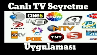 Canlı Televizyon TV İzle Seyret Türk Canli Tv Uygulama İncelemesi  Teknoloji Dünyası [upl. by Rafaelle]