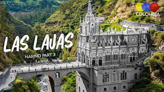 Santuario de Las Lajas The MOST BEAUTIFUL church in Colombia – Traveling Colombia [upl. by Ayekin312]