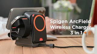 Spigen ArcField 3in1 Wireless Charger 30quot [upl. by Epifano]