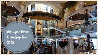 Norwegian Dawn Cruise Ship TOUR [upl. by Kennedy]