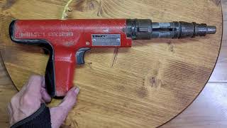 Hilti DX350 powder actuated tool [upl. by Dhaf]