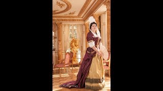 Dressing up a 1690 lady a court and riding attire [upl. by Smukler]