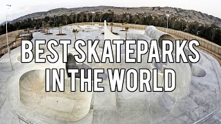 10 BIGGEST Skateparks In The WORLD US UK Canada Australia China [upl. by Rhea]