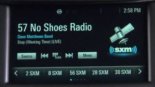 SiriusXM Basics How to Listen with the Chevrolet MyLink Entry Radio [upl. by Obla12]