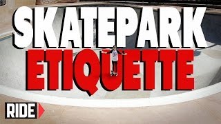 Skatepark Etiquette  BASICS with Spencer Nuzzi [upl. by Kramal]