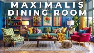 Transform Your Space Stunning Maximalism Dining Room Makeover [upl. by Godfry380]